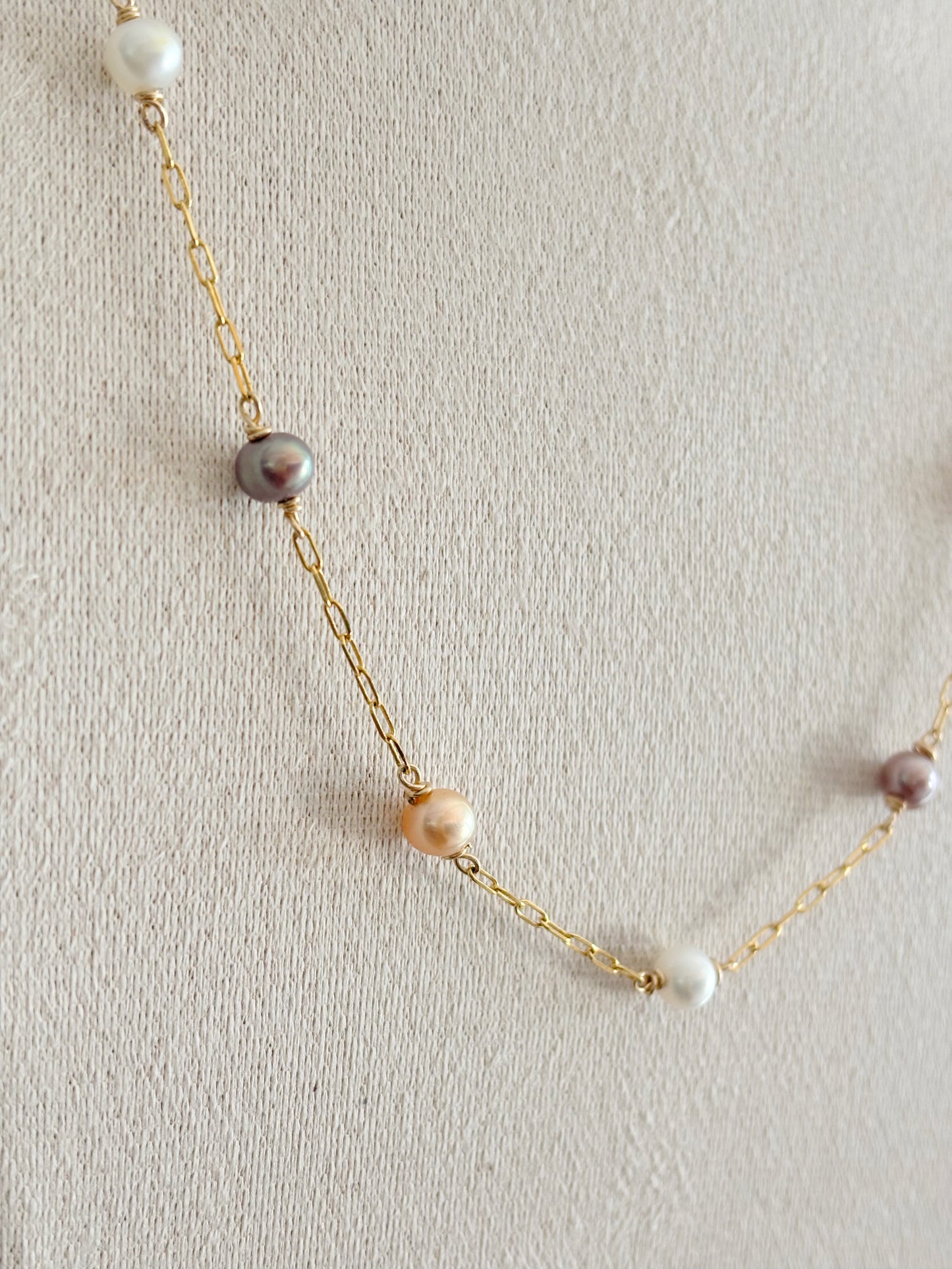 GEMME Multicolore - Le collier princesse