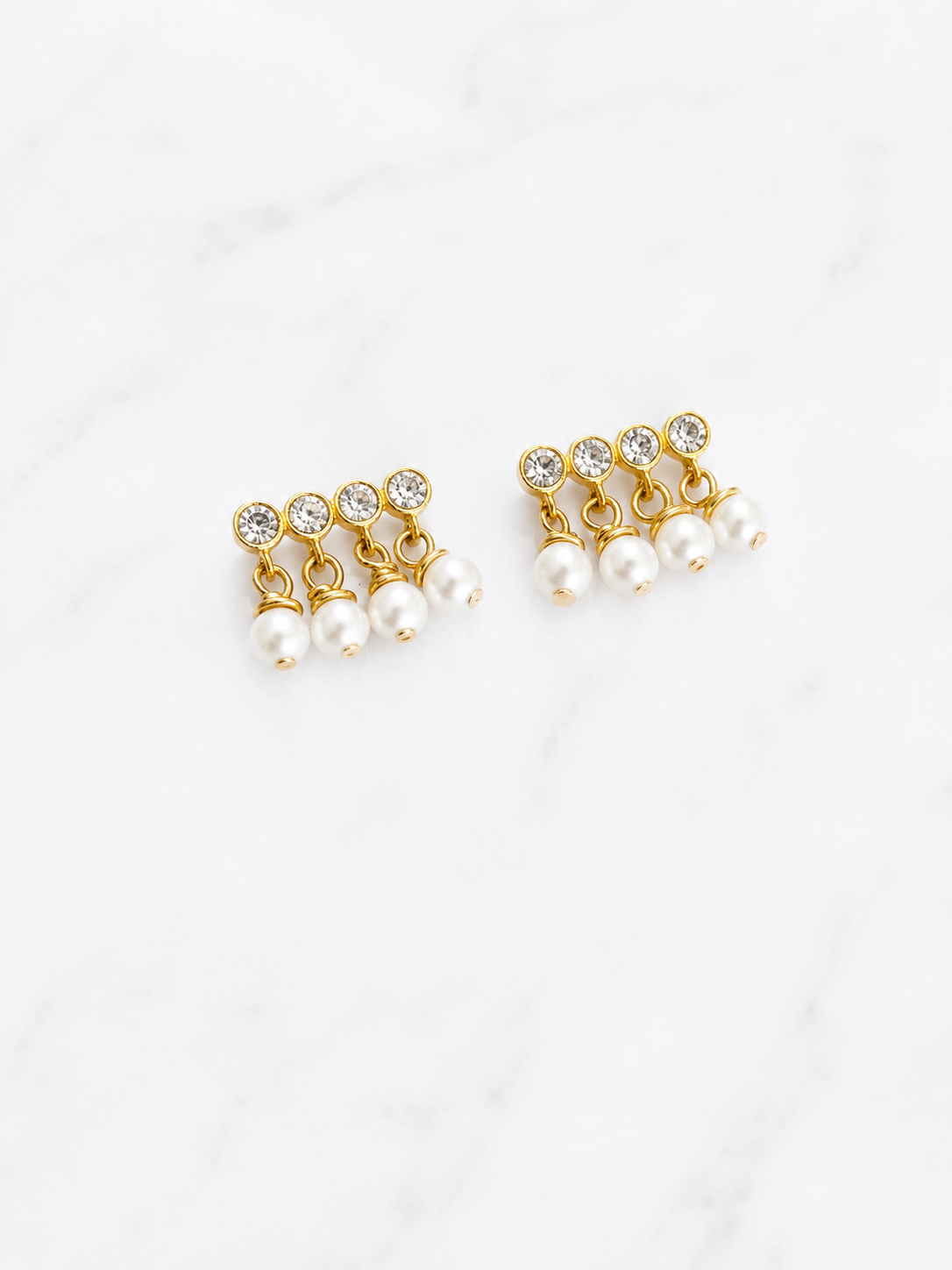 Boucle d'oreille ICÔNE Quatre rangs