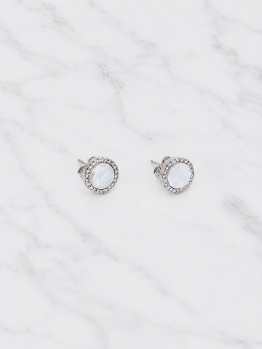 ICÔNE NACRÉ — Boucles d'oreilles