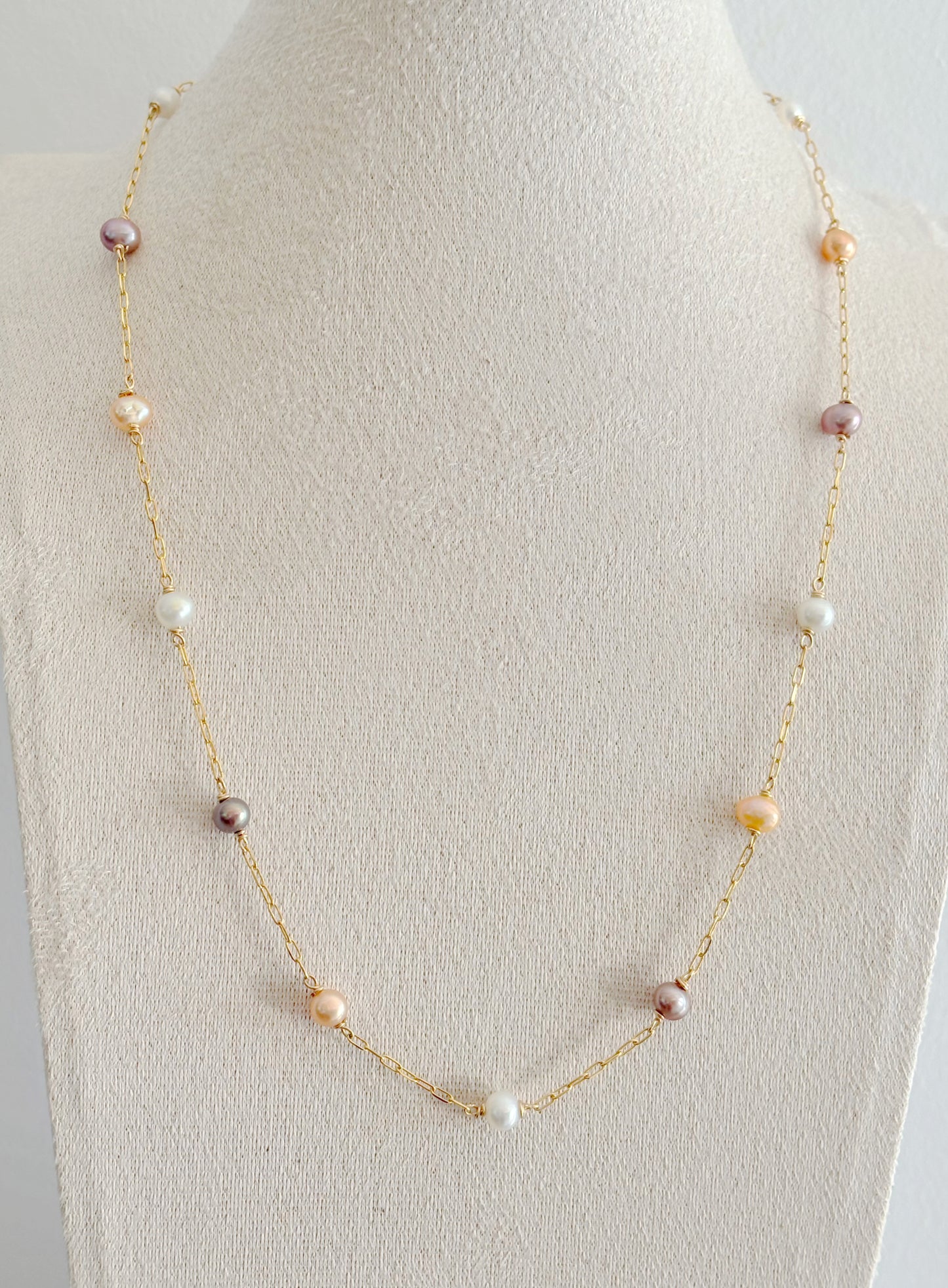 GEMME Multicolore  - Le collier princesse