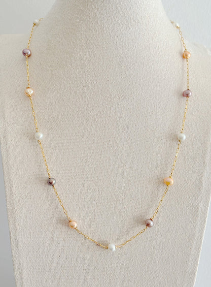 GEMME Multicolore  - Le collier princesse