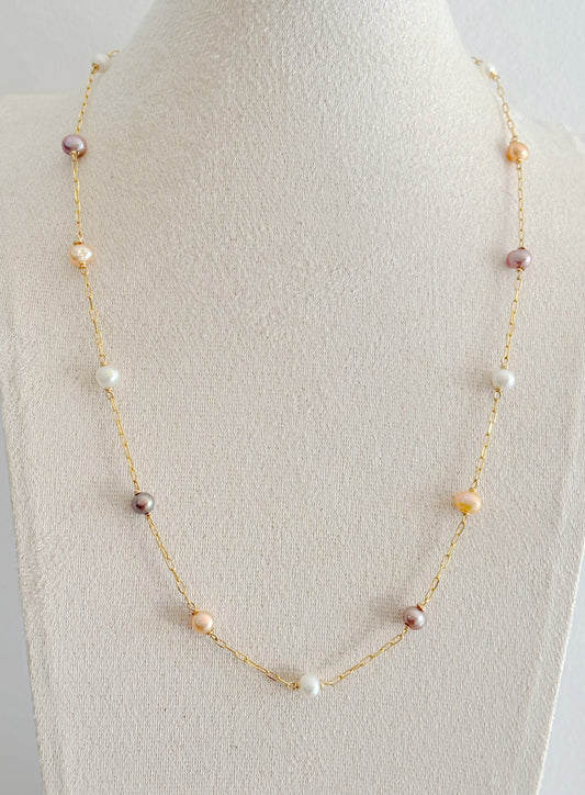 GEMME Multicolore  - Le collier princesse
