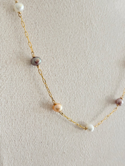 GEMME Multicolore  - Le collier princesse