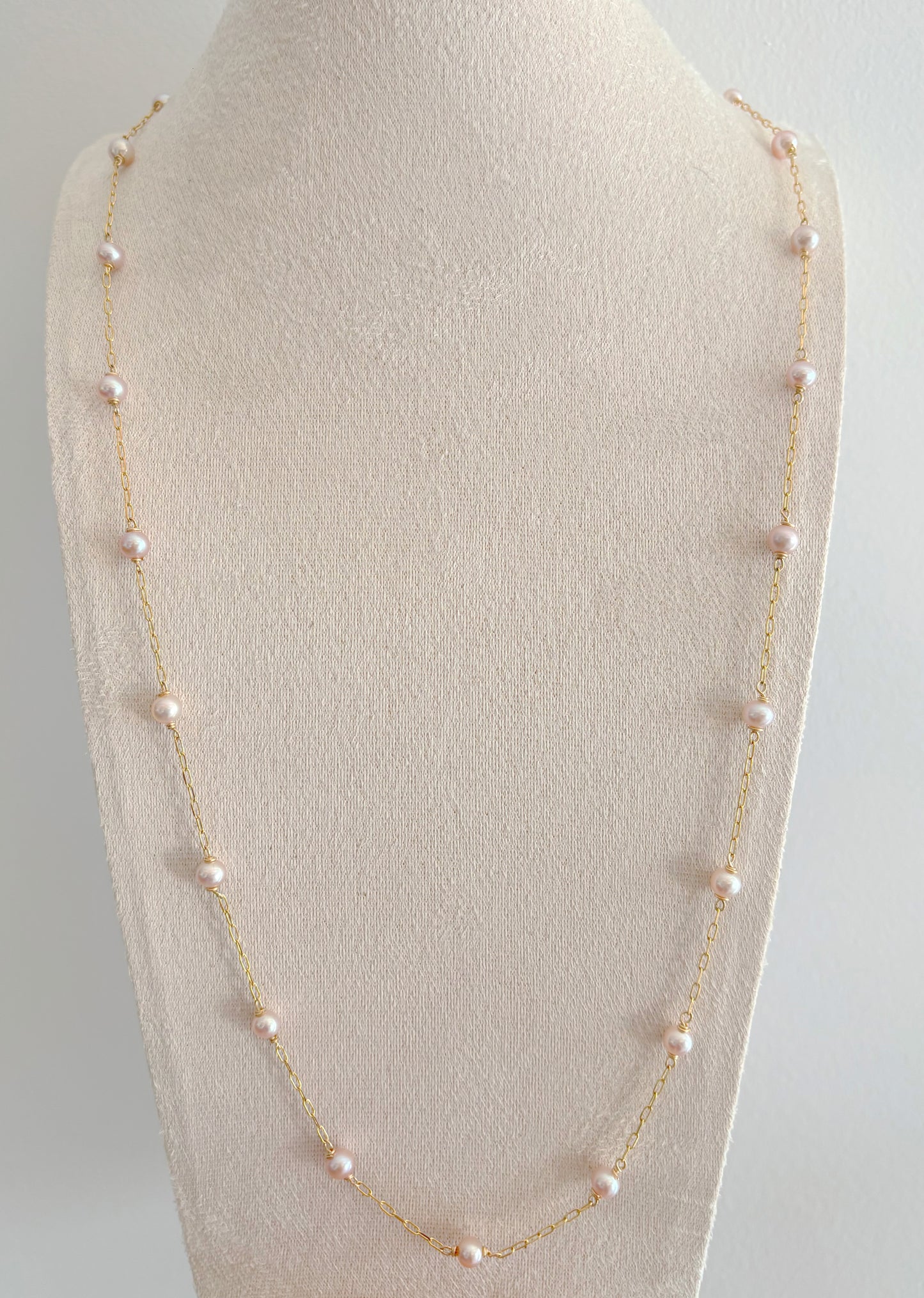 GEMME Rosé - Le collier sautoir