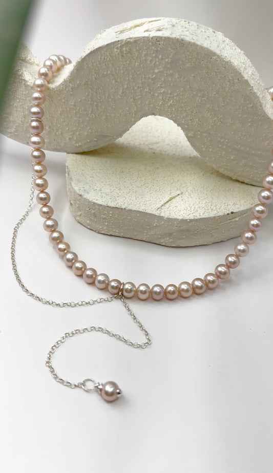 ICÔNE Rosé - Collier chaîne